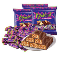 KDVrussia进口紫皮糖500g巧克力喜糖 摩敦优选